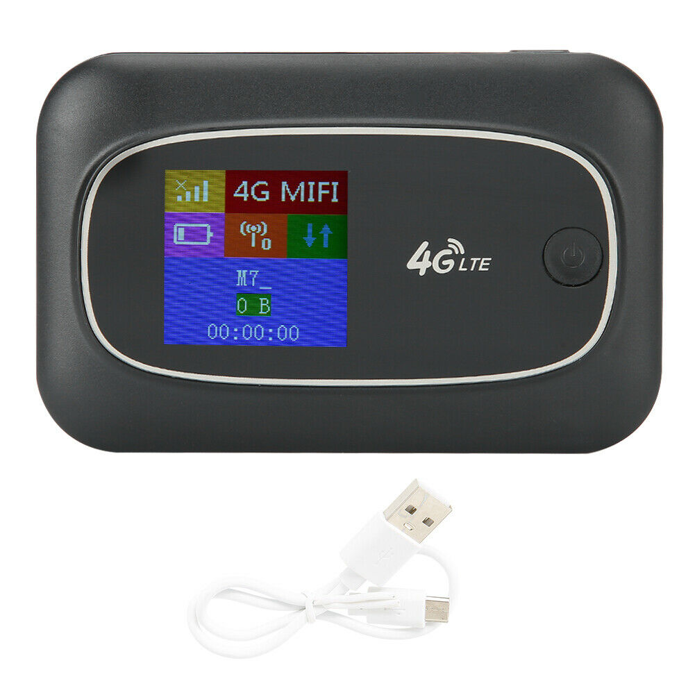CAT4 Router Universal SIM Card Portable WIFI 150Mbps Screen 4G WIFI Router For