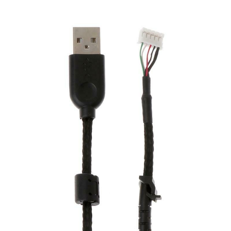Cable Mice Line For logitech G502 RGB Mouse 2.1M Black Replacement Gaming Mouse