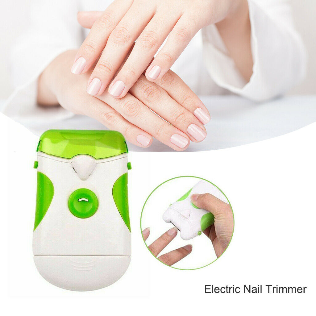 Electric Nail Trimmer Cordless Battery Powered Manicure For Baby The Elder