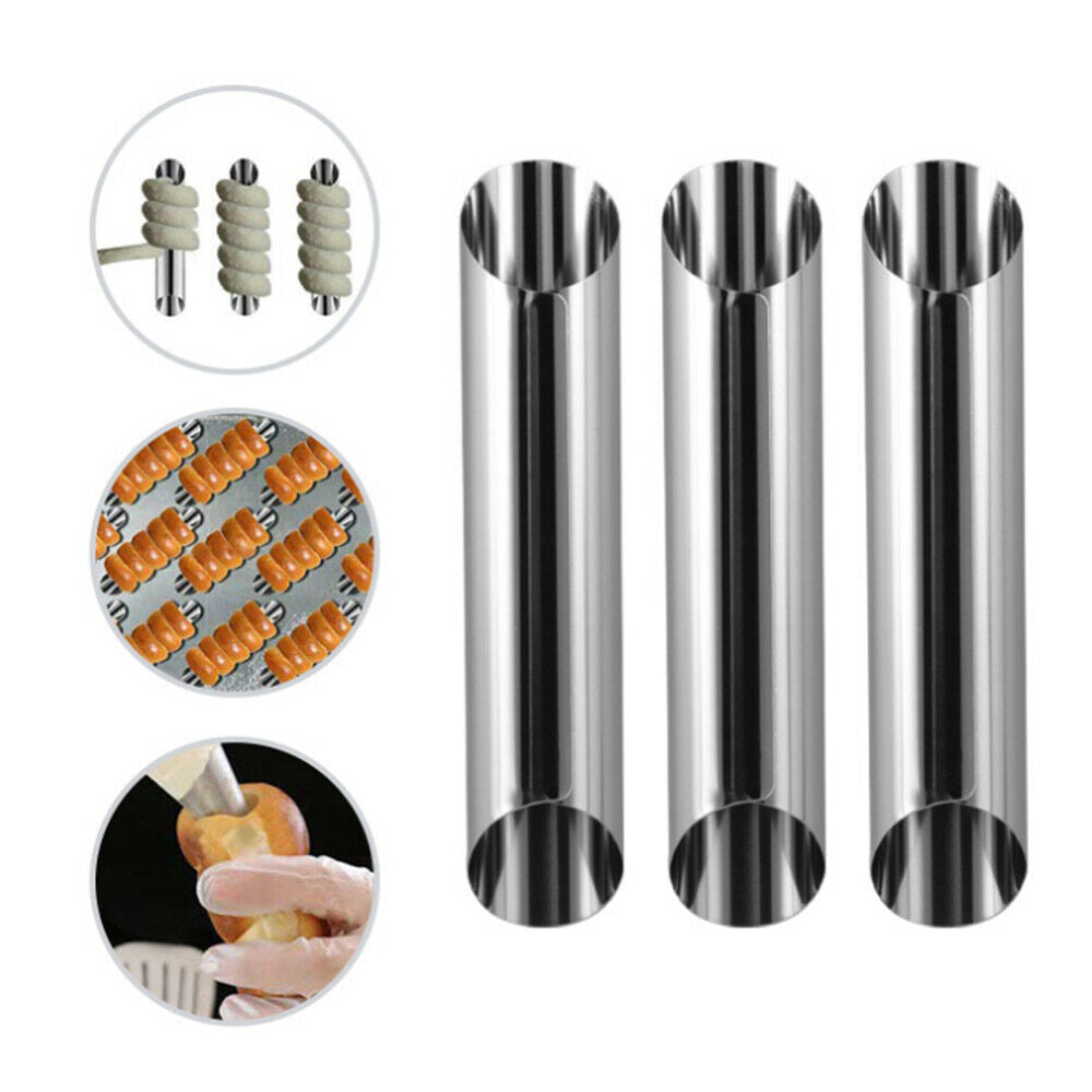 Stainless Steel Cannoli Forms Horn Mould Cake Horn Mould Cannoli Tubes Shells