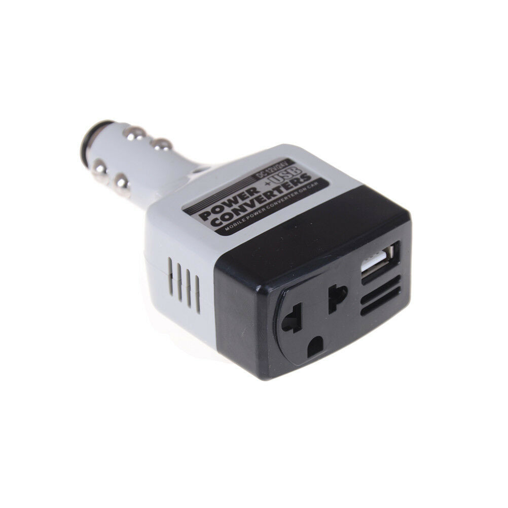 Car Mobile Converter Inverter Adapter DC 12V/24V to AC 220V Charger Power.AUBDA