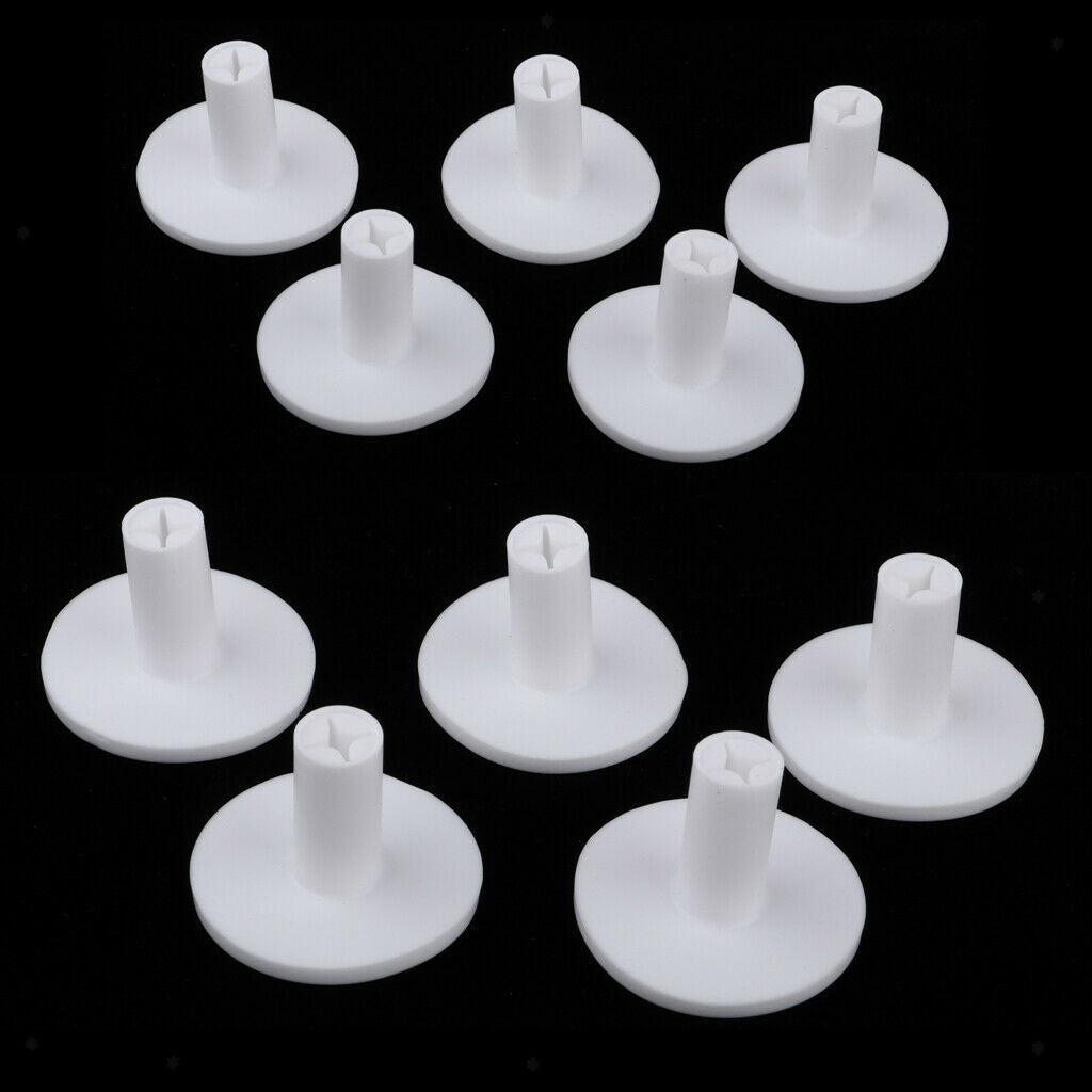 10 Rubber Golf Tees Holder Golf Driving Range Tee Practice Tool Accessories