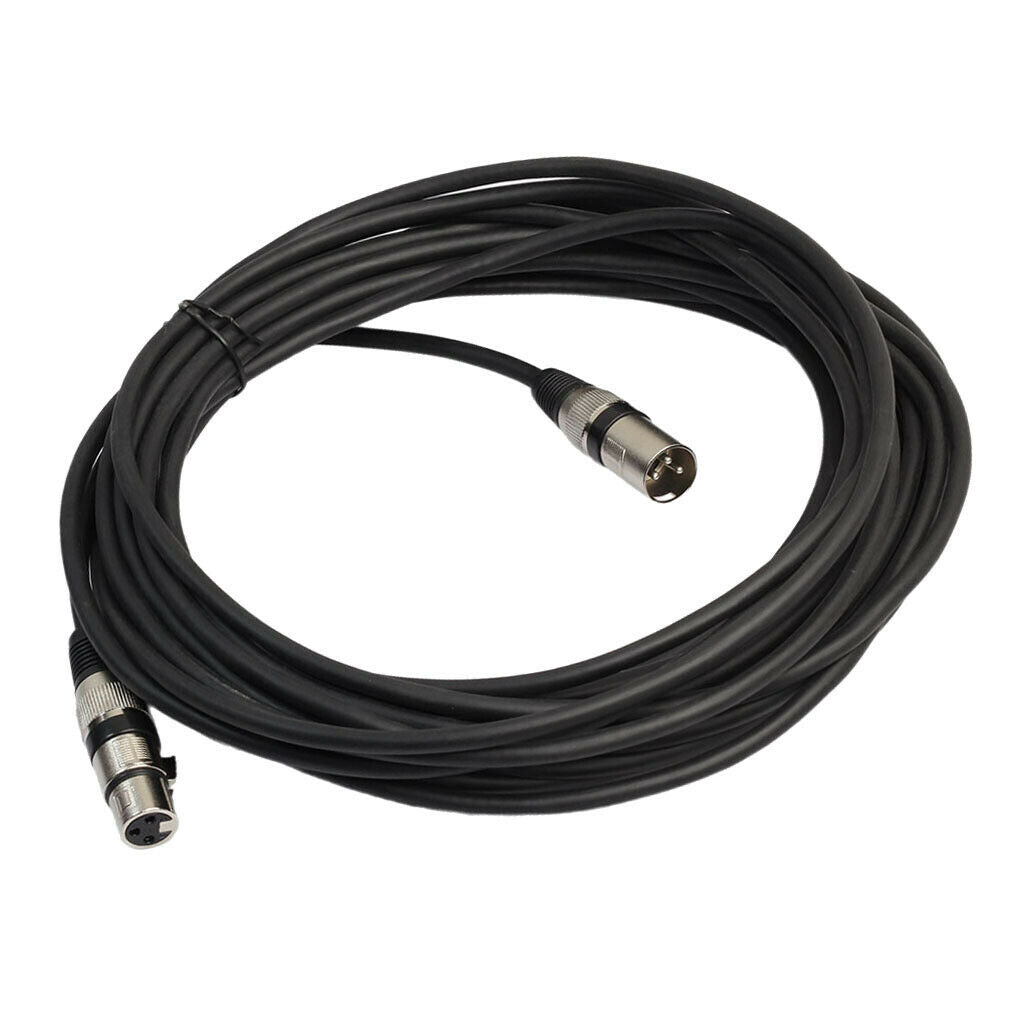Durable DMX Signal Cable XLR Male To Female Cable 5M / 16.40 Feet