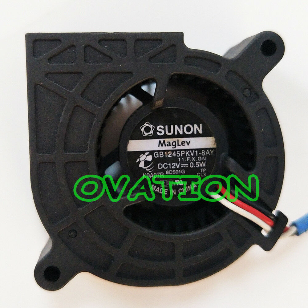 For SFor UNON GB1245PKV1-8AY 11.F.X.GN SleeveBearingBlower Fan45*45*25mm12V 0.5W