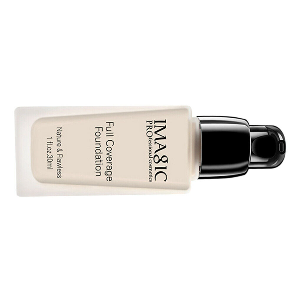 30ml Oil Free Liquid Foundation Spots Cover Concealer Contour Ivory Pink