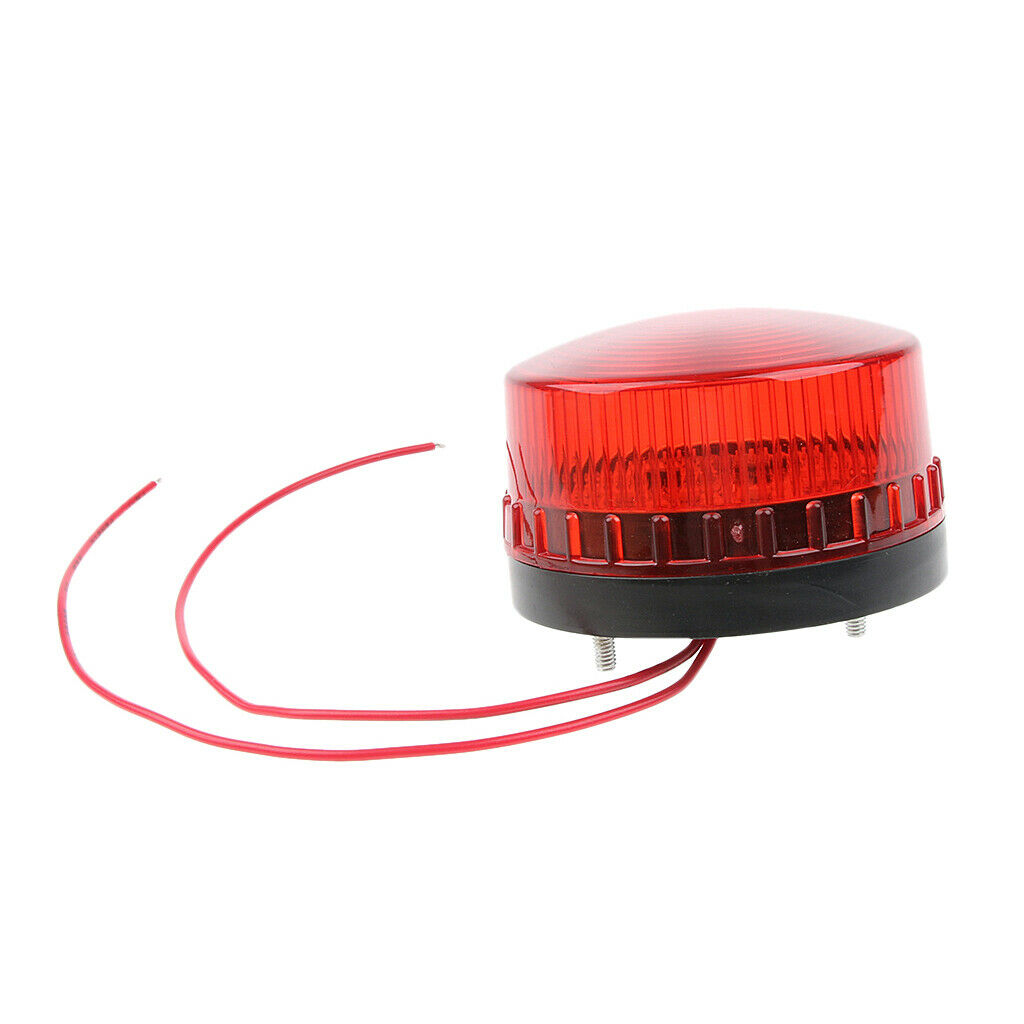 Industrial Safety Warning Strobe Beacon Lamp Light PC ABS Water Proof DC24V