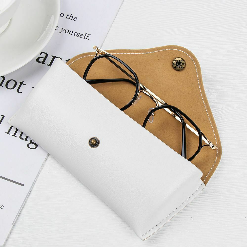 Glasses Box Leather Eyeglasses Case Reading Glasses Box Eyewear Cases