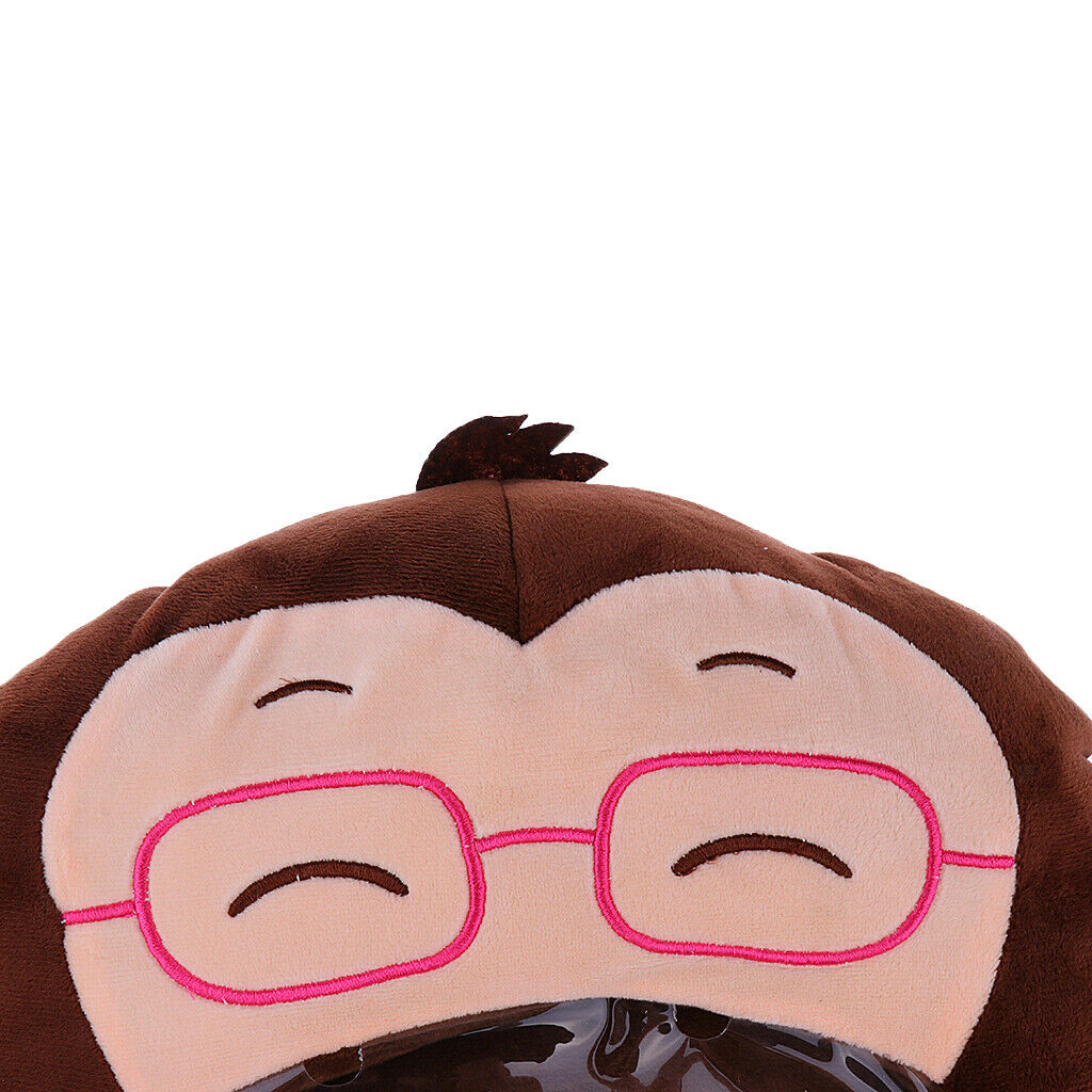 Hand Bag Cartoon Plush Toys Creative Visual Warm Can Play Mobile Style 4