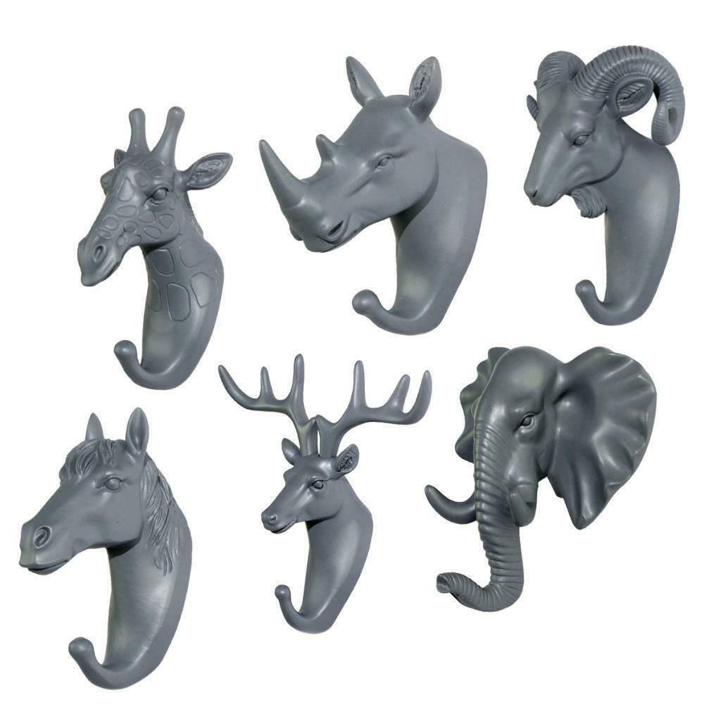 Nordic Style Wall Hook Rack Hanger for Hat Coat Keys Sundries Deer