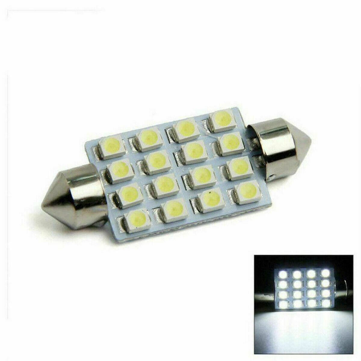 14 x Car Interior Package Map Dome License Plate Mixed LED Light Accessories Kit