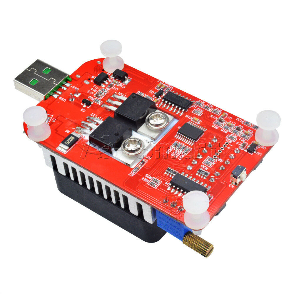 USB Type-C Intelligent Trigger Electronic Load DM35 Battery Test Volt Resistor