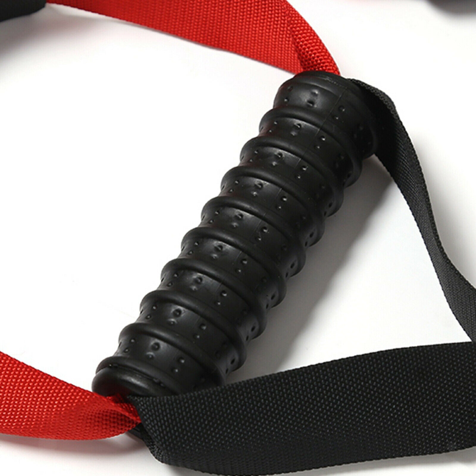Heavy Duty Resistance Bands Handle Grips w/ Clips for Cables LAT Exercise