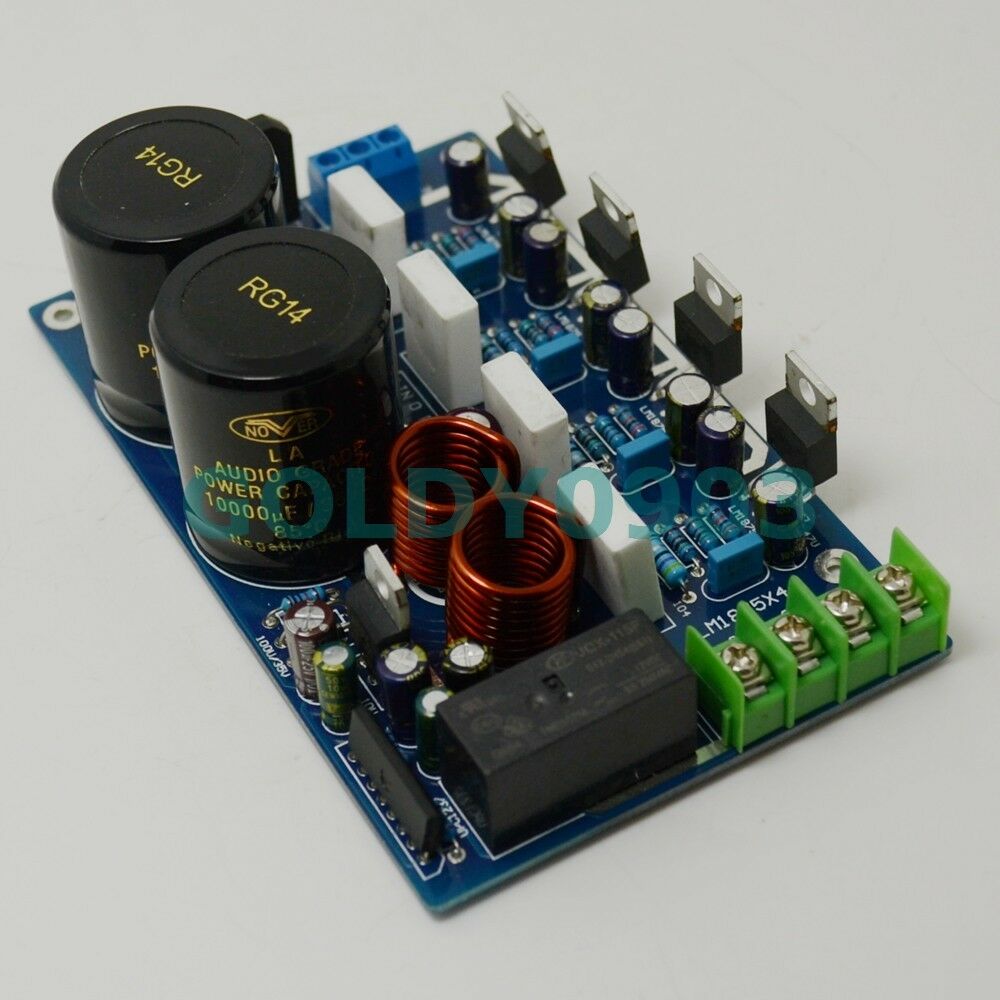 LM1875 Parallel 2.0 Amplifier Board with C1237 Below-50 W + 50 W (with cone out)
