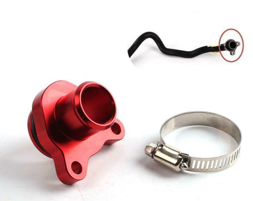 Water Hose Connector For BMW 325i Replacement 11537541992 11537544638 ALUMINUM