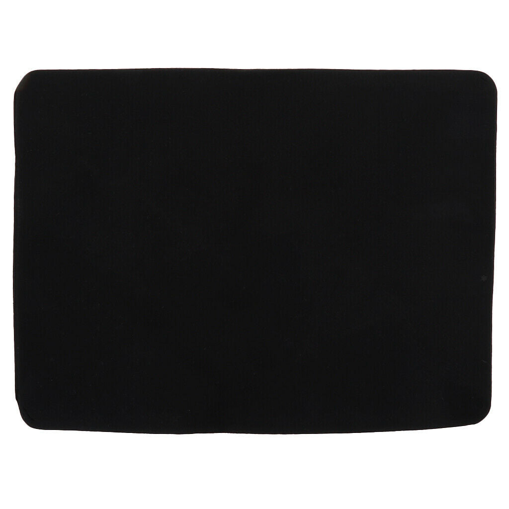 Black Poker Card Mat Props  Trick Magician Accessory 42 X 32cm