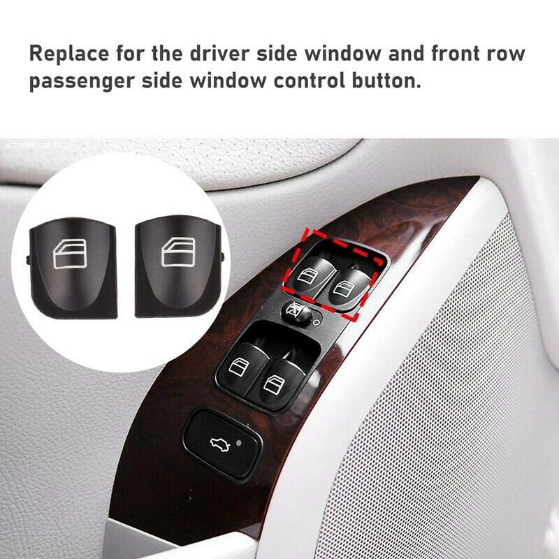 Window Switch Button Covers for Mercedes Benz W203 W208 C Clk Class Front LeftZ8