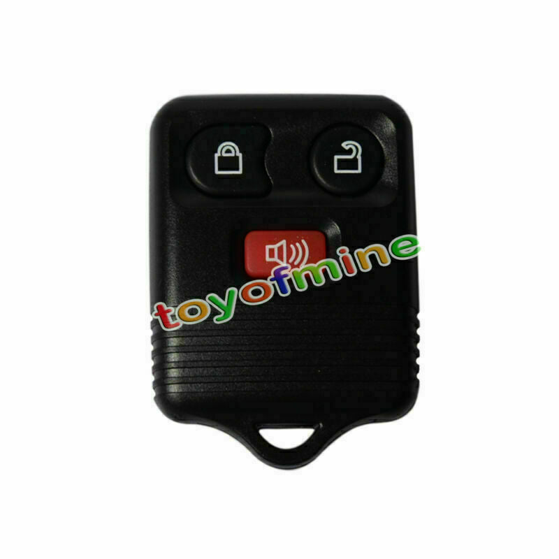 2 Keyless Entry 3 Button Remote Control Car Key Clicker Transmitter Replacement