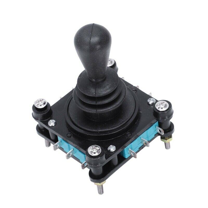 AC 240V 5A 4NO 4NC Momentary 2.5mm Fixing Thread Joystick Switch P4J6J6