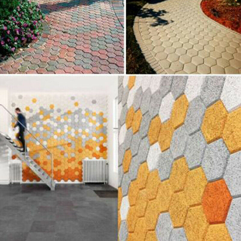 Garden concrete molds paving brick For DIY Plastic Path Maker Mold Paving CeADD