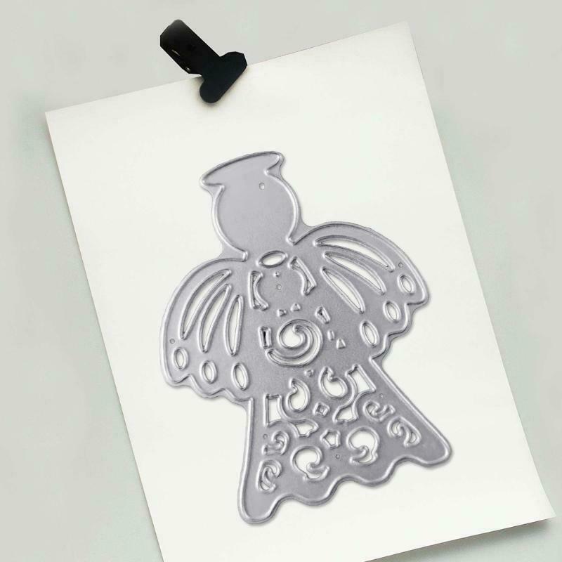 Angel Metal Cutting Dies Stencil DIY Scrapbooking Album Paper Card Template Mold