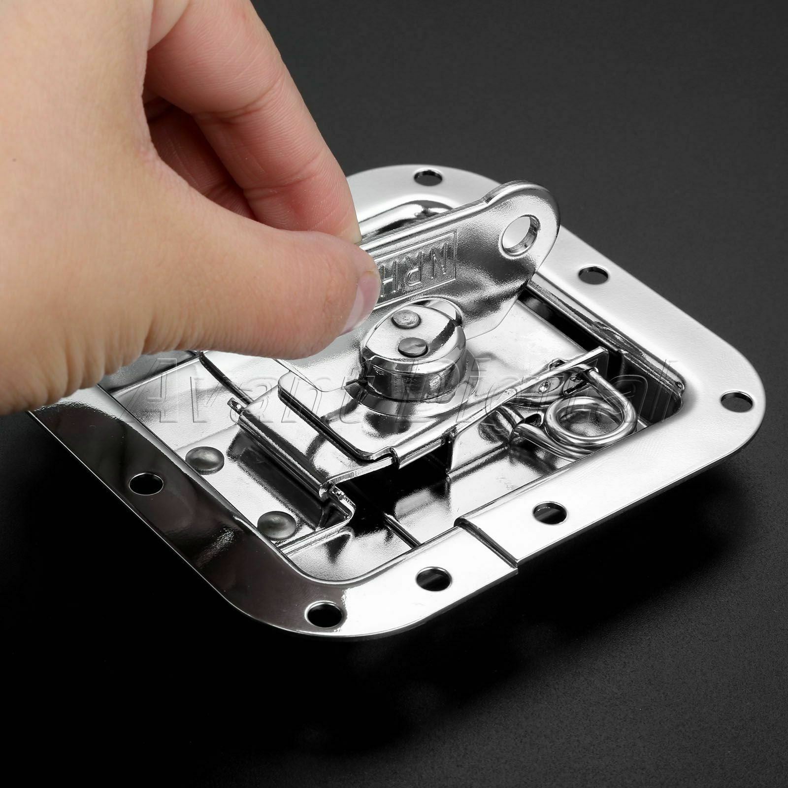 Toolbox Cabinet Locking Recessed Butterfly Latch Equipment Box Cases Replacement