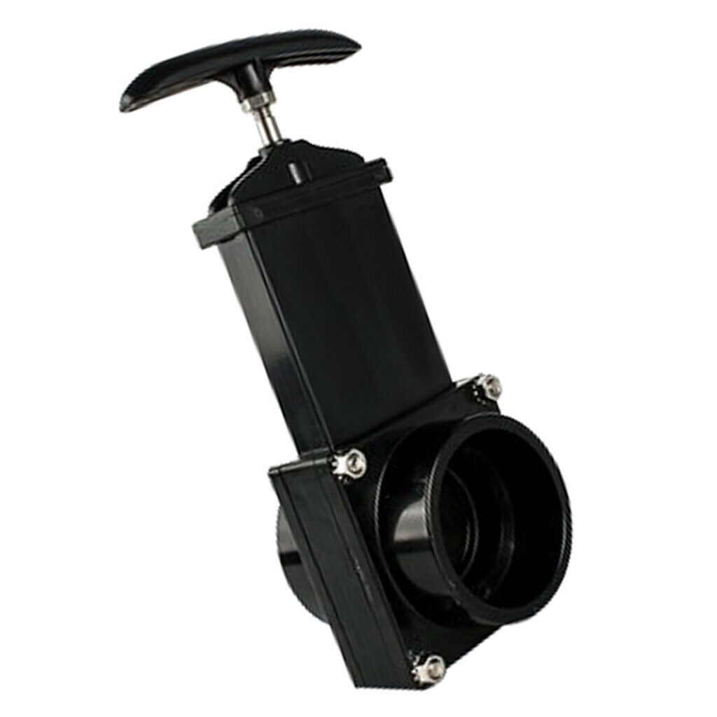 Dump Valve RV Drain Sewer Waste Valve Assembly with Seals