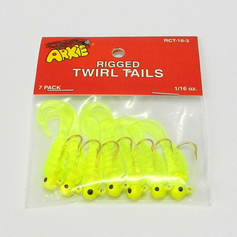 Fishing Jigs Lure Sea Bass Bait Jig Head Twirl Tails Worm Baits 7 Pcs/Lo.l8