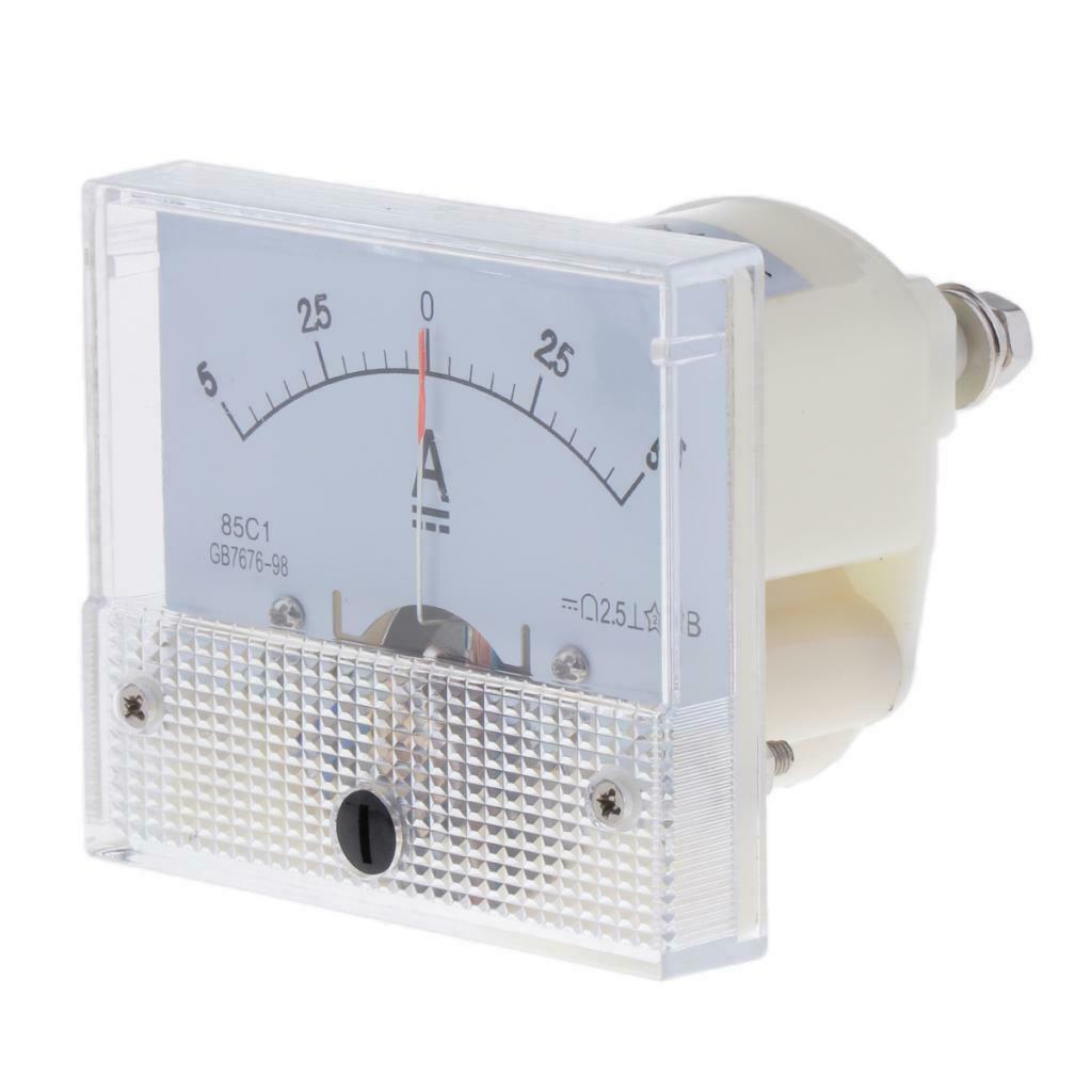 DC Amp Meter Ammeter 85C1 Meter High-quality Auto Circuit Measurement 0-5A