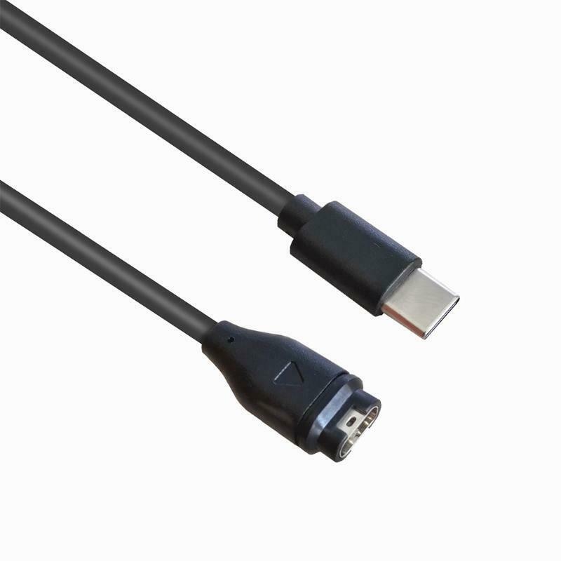 For Garmin-Fenix6 6S 6X 5 5S 5X Forerunner 245 Type-c Fast Charger Data Cable
