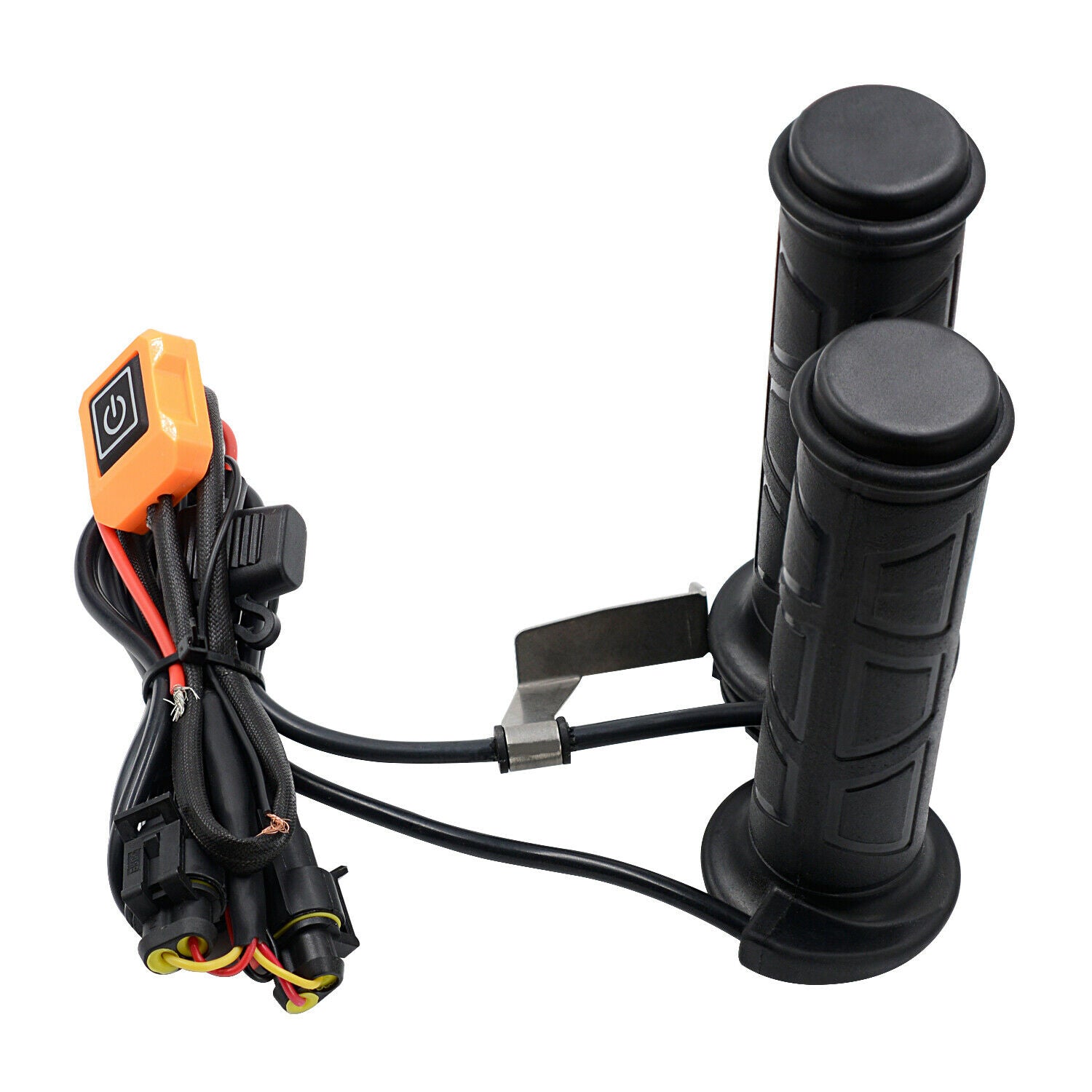 Universal Motorcycle 22mm 12V Electric Heated Grips Scooter Moped Hand Warmer