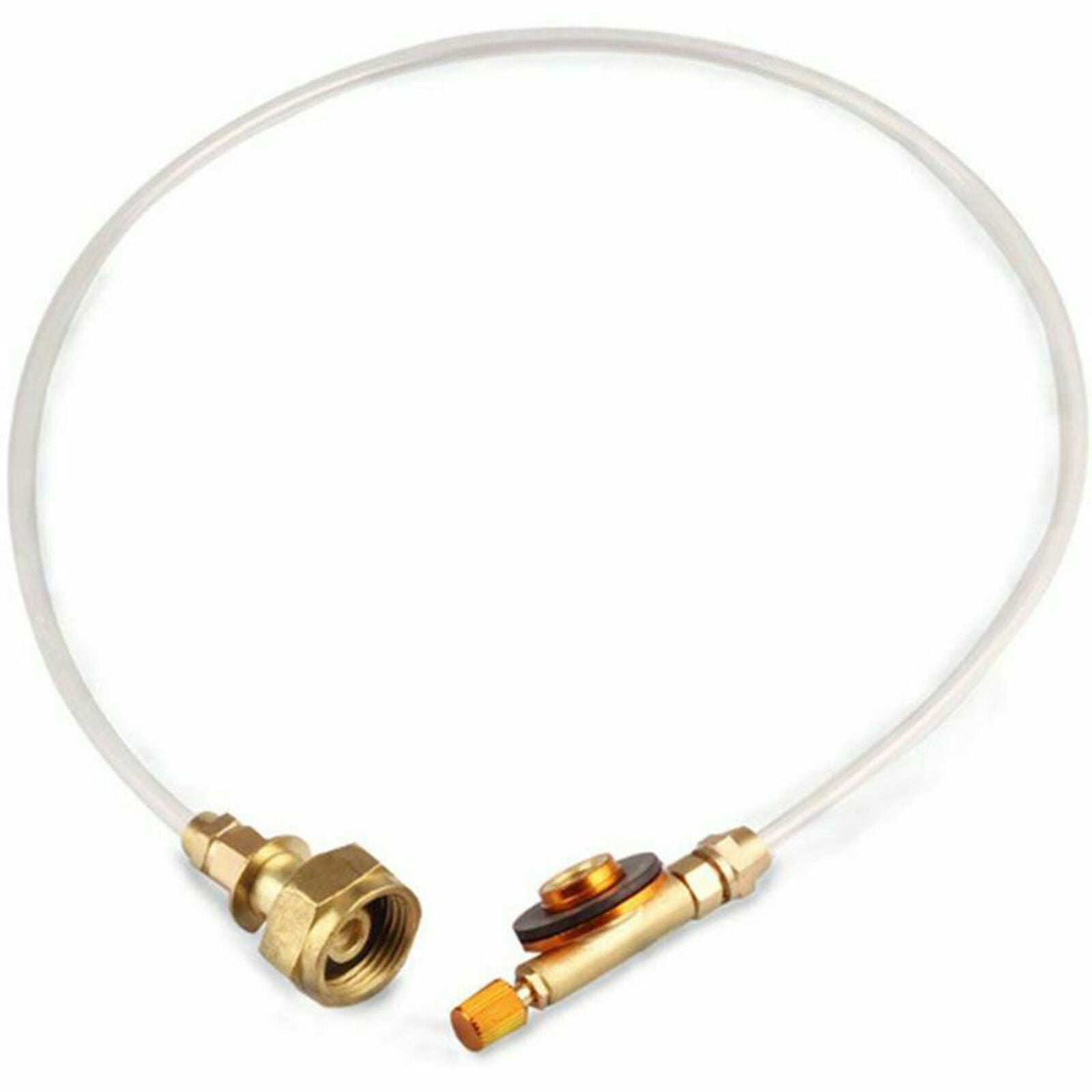 Propane refill adapter picnic camping stove gas hose double sided e F1L7