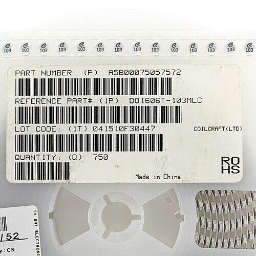 [100pcs] DO1606T-103MLC 10uH 1A Chip Inductor SMD