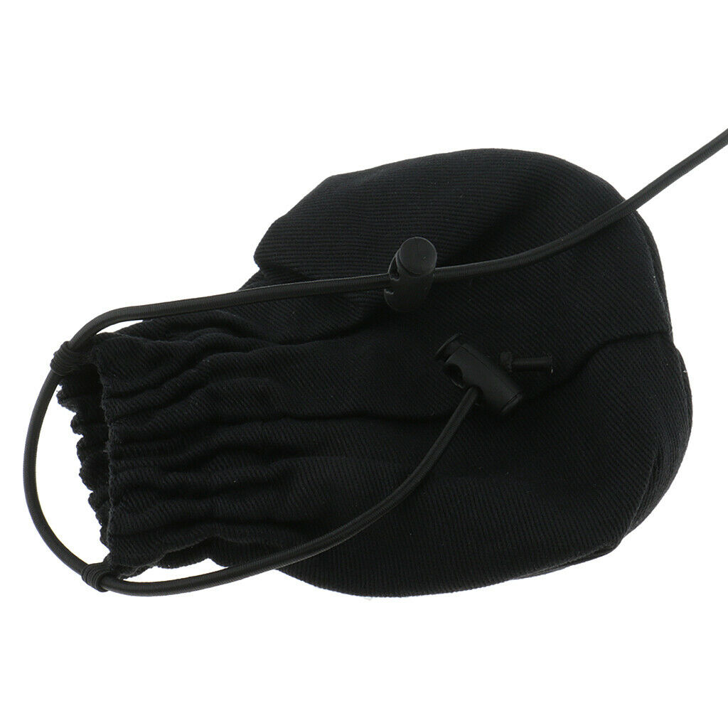 Folding Hair Dryer Heat Diffuser Cover Sock Hairdressing Styling Tools Black