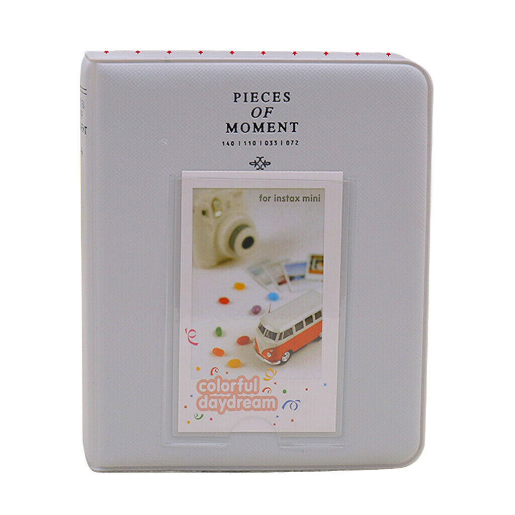 120x140x40mm 64pocket Photo Album for     mini 8,9 7s50 90 FilmWhite