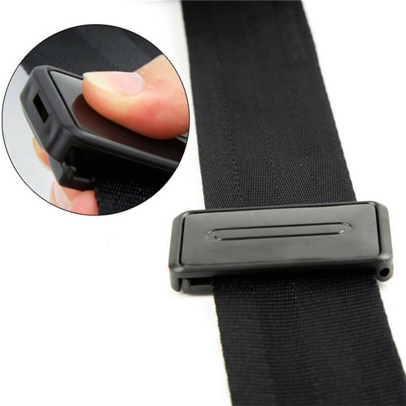 2x Seatbelt Adjuster Clip Buckle Shoulder Relax Neck Comfort Supports Clamp Car