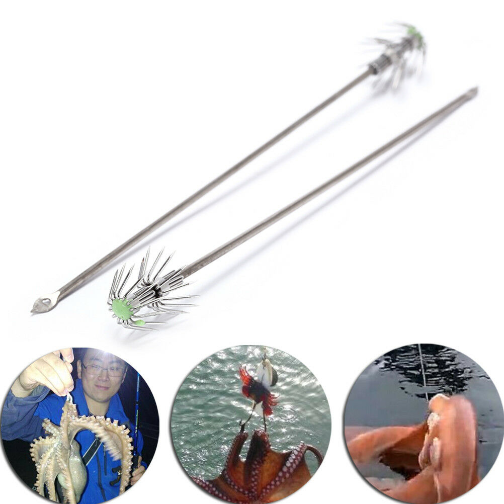2pcs Octopus / Squid Jig DIY Hook Squid Lure DIY Hooks Fishing Accesso.l8