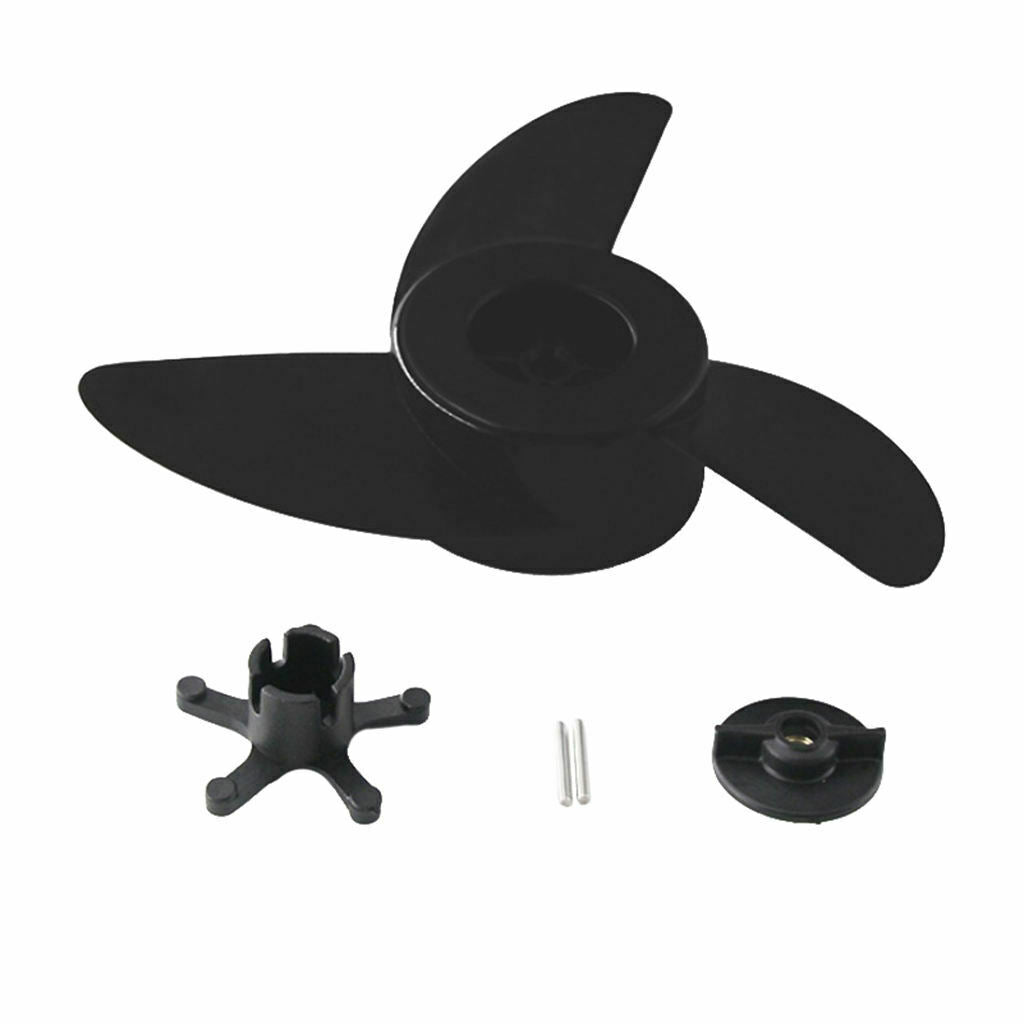 2 Pieces Kayak Propeller Fishing Boat Prop Blades Outboard Accessories