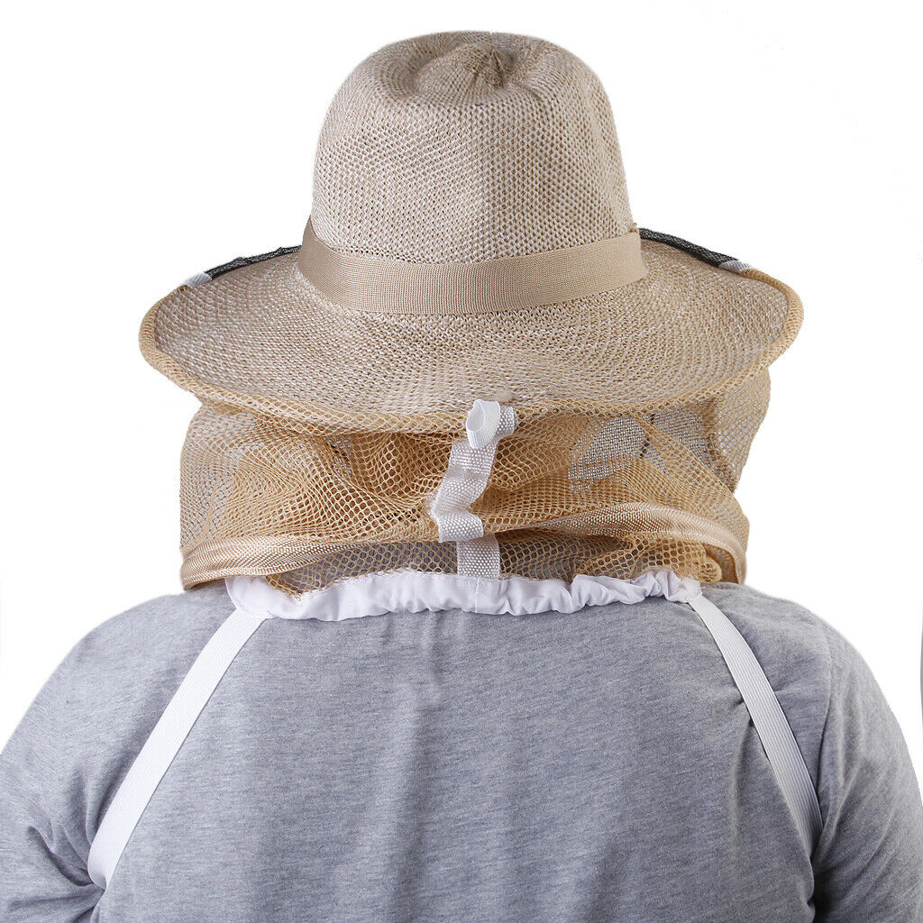 Protective Beekeepers Lightweight Spare Round Bee Veil / Hat for Jackets