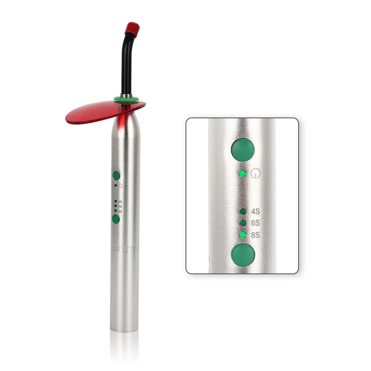5X Dental Cordless Wireless LED Curing Light Lamp YS-C High Power 2700mw/c㎡