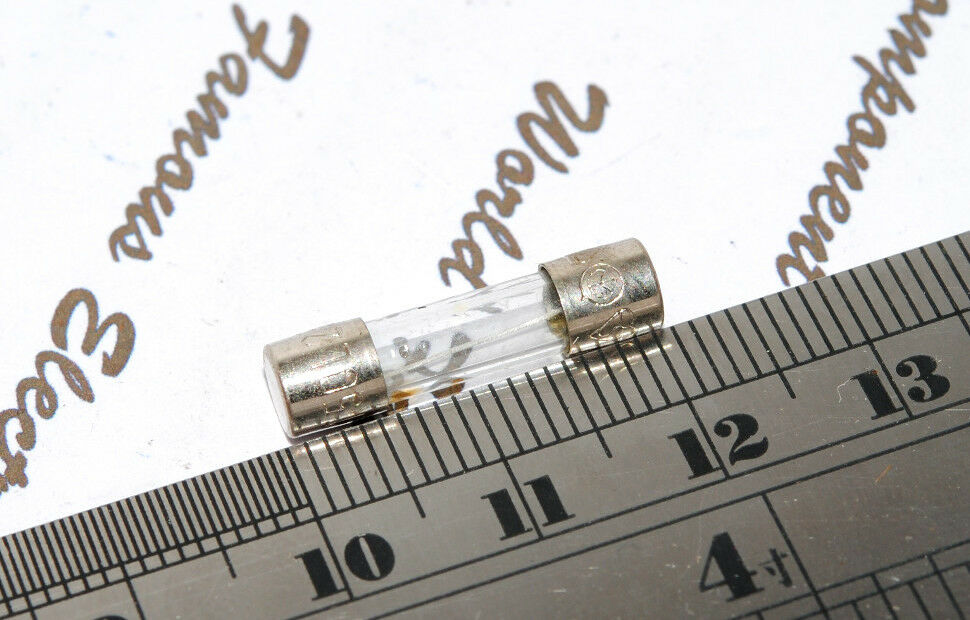 10pcs - WICKMANN T 50mA (0.05A)  250V 5x20mm time-lag Glass Fuse