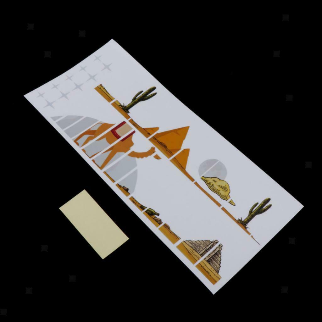 Electric Desert Camel Guitar DIY Fretboard/Fret Inlay Stickers Decoration
