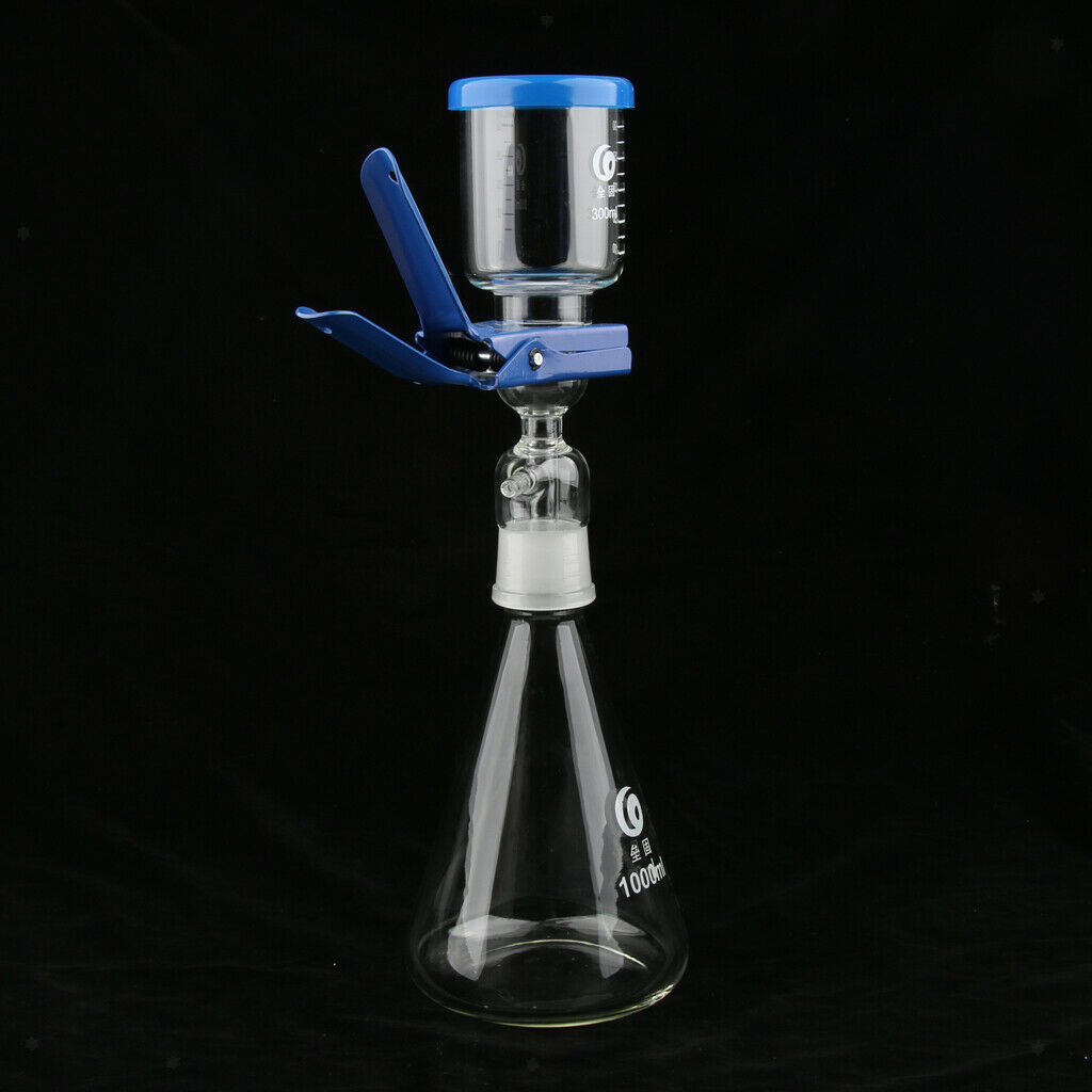1 Set 1000ml Vacuum Filtration Apparatus Lab Filtration Unit Laboratory Kits
