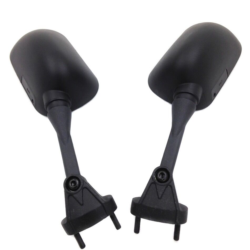 Black Side Racing Mirrors For Kawasa Ninja 05-08 ZX-6R 636 ZX6RR 04-08 Kawasaki