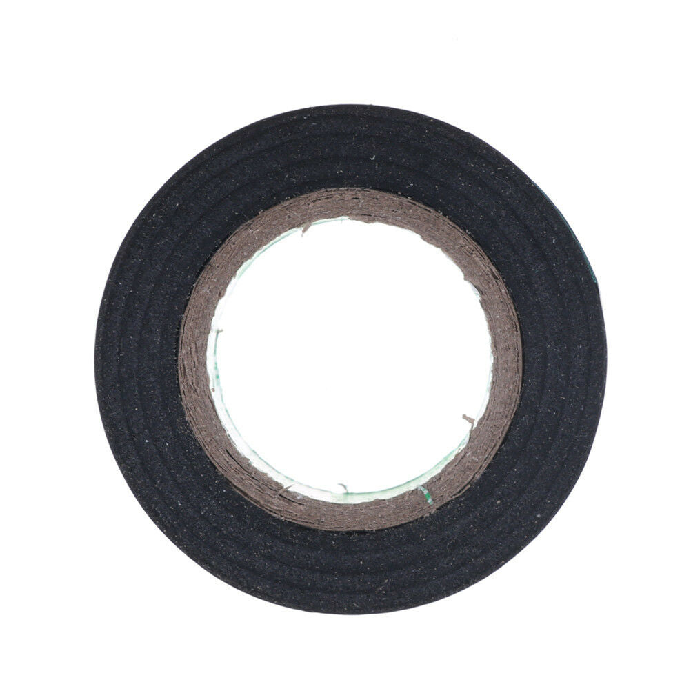 Black PVC Electrical Wire Heat Resistant Vinyl Insulating Tape Roll 16mm*20Y1