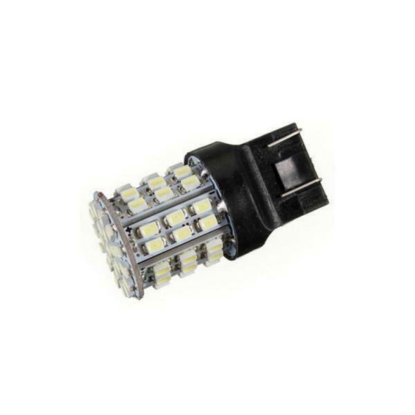 4 Pcs. 7443 7440 T20 White LED 64 SMD Tail Brake Bulbs