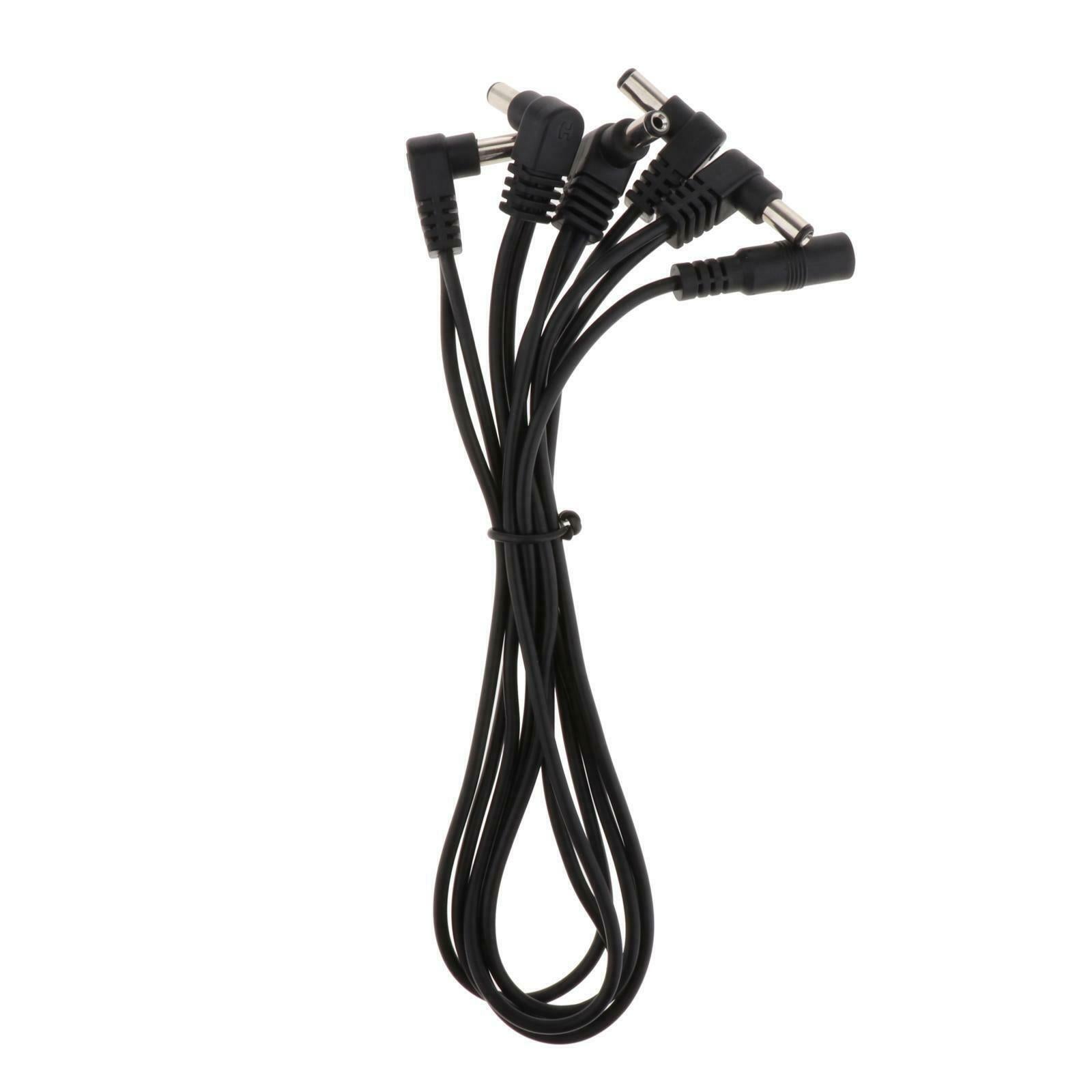 9V Guitar Effect Effector Power Supply Adapter w/ 1 to 5 Way Splitter Cable