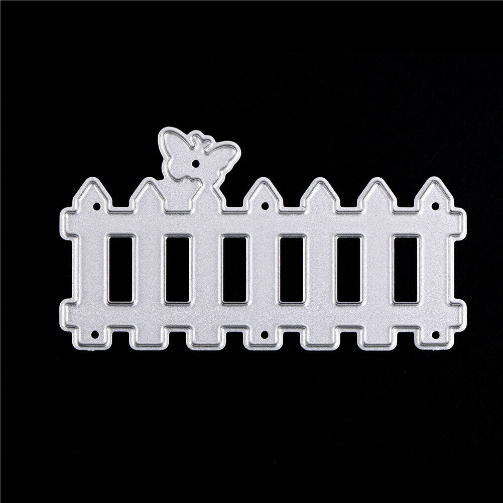 Fence Cutting Dies Stencil Scrapbooking albums Embossing Folder paper Cr .l8