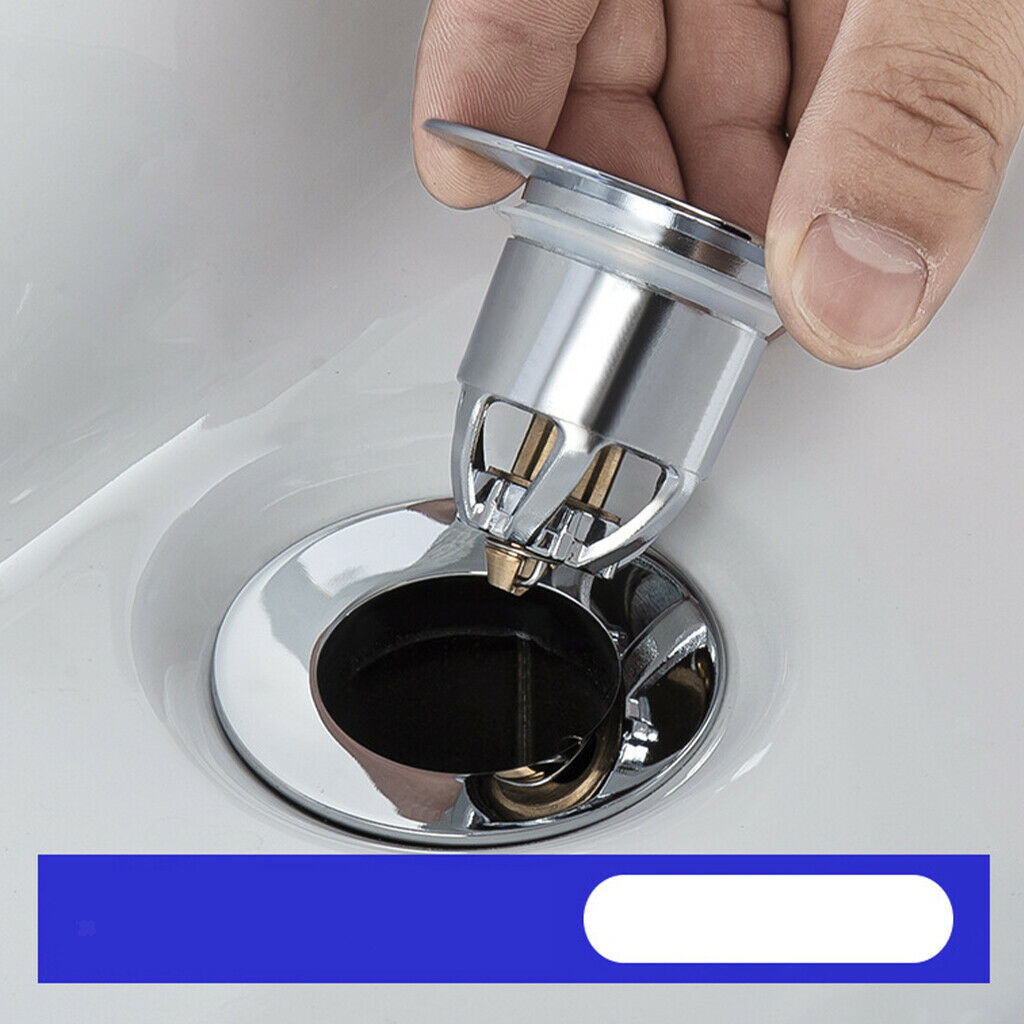 Universal Copper Basin Drain Popup Filter   Stopper Wash Basins Bung