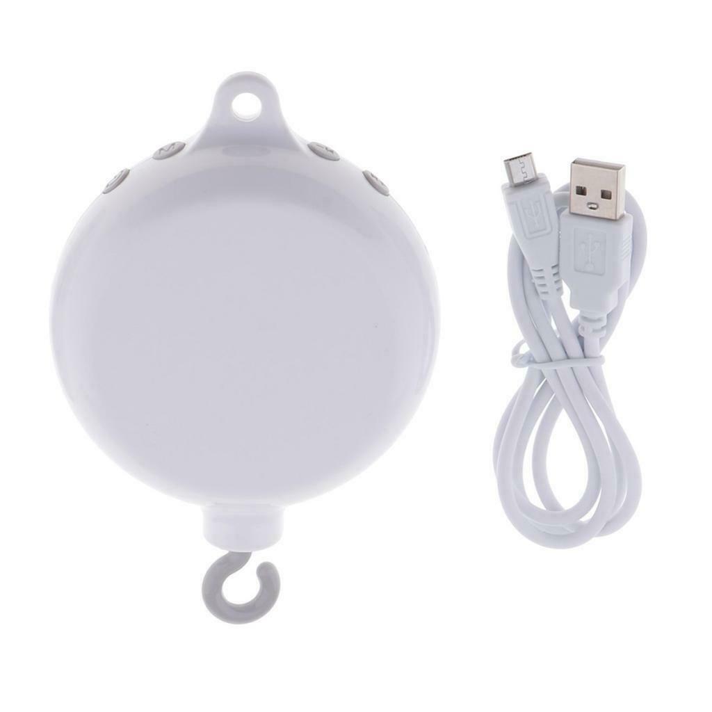Baby Crib ♬ Music Bell Box ♫ Nursery Baby Sleeping Plug-in TF Card USB