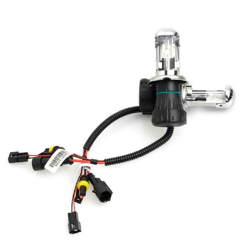 2X H4 6000K 35W Bi-Xenon Hi/Lo Beam HID White Bulb Car Headlight Light Lamp